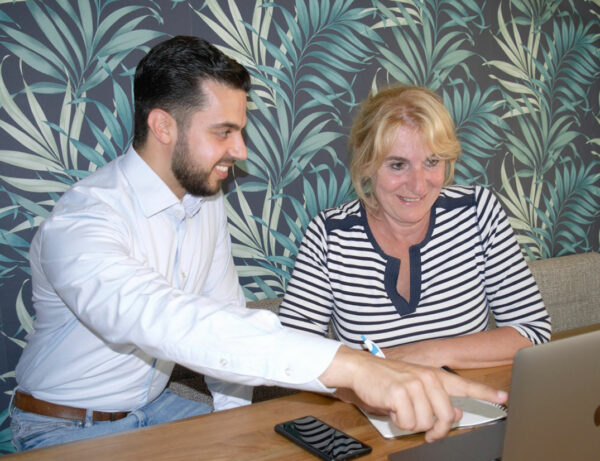 Bitcoin prive cursus met student